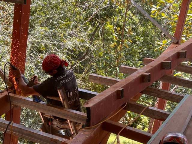 November 2023 - the basic structure must be corrected and re-welded in some points