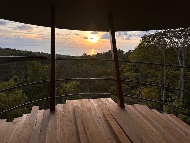 January 2024 - bedroom floor ready for the final curve at the edge