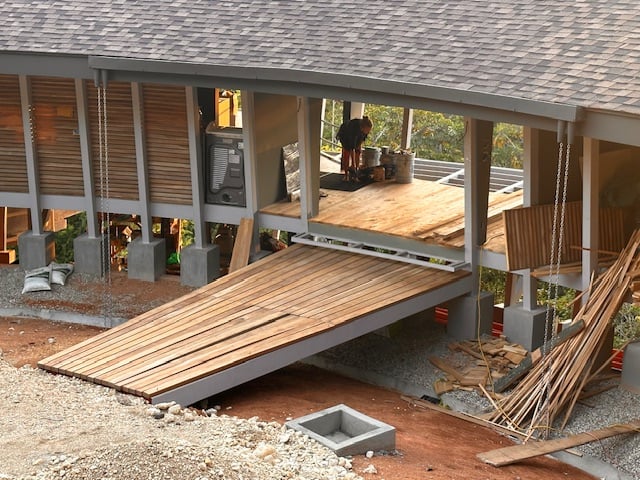 February 2024 - the entrance to our house