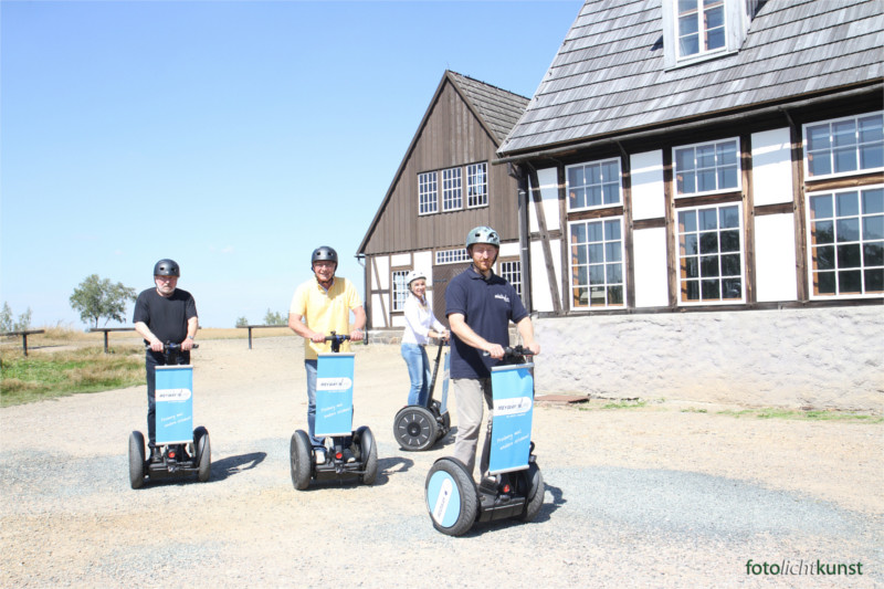Alte Elisabeth, Bergbau, Tour mit Segway