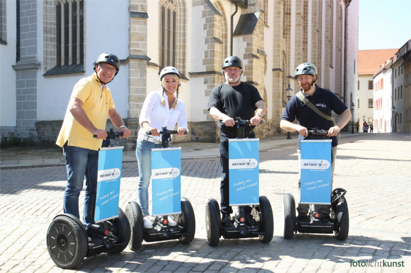 Freiberger Dom, Stadtführung mit Segway