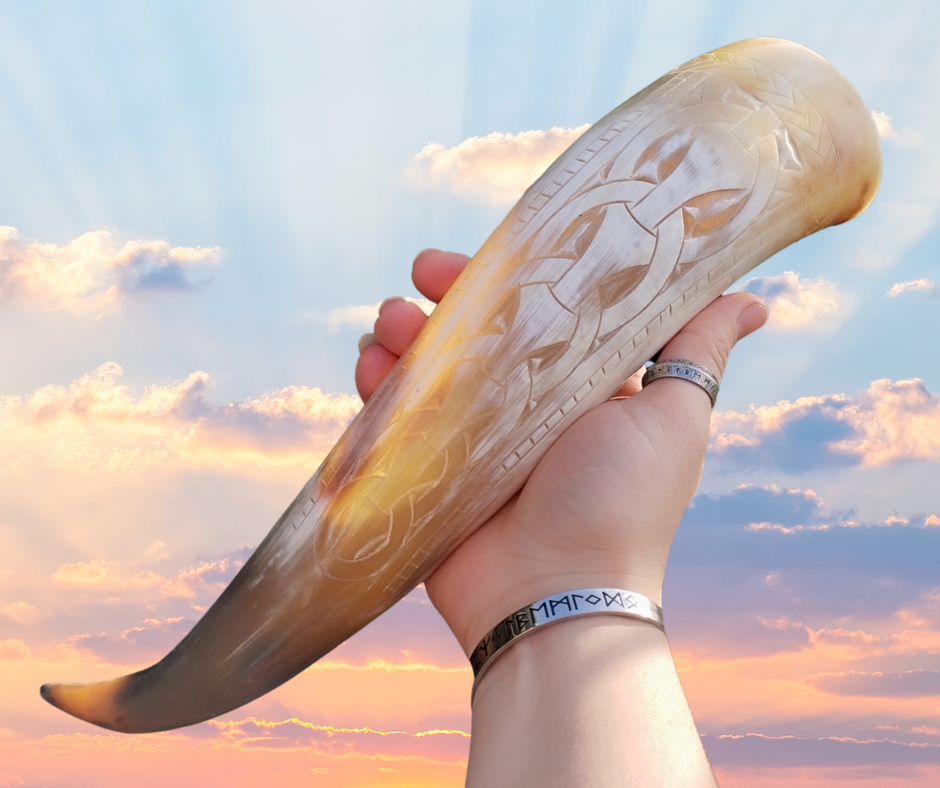 Corne à boire Entrelacs