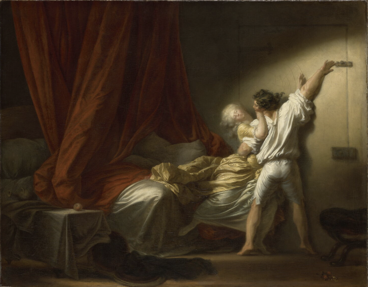 Jean Honoré Fragonard (1732-1806), le Verrou