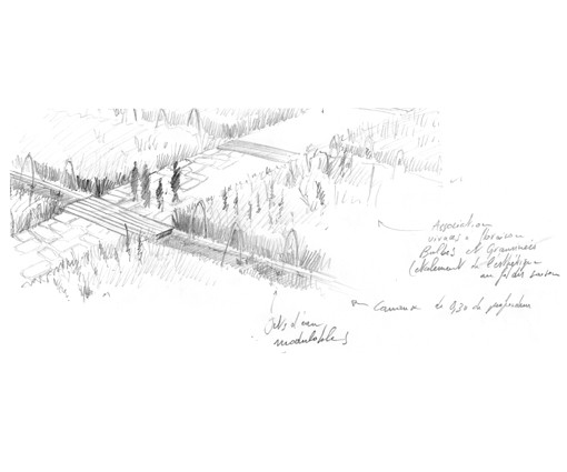 Extrait Carnet de détails - Projet paysager