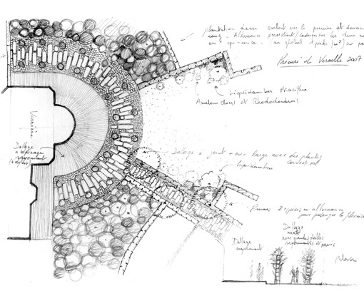 Extrait Carnet de détails - Projet paysager