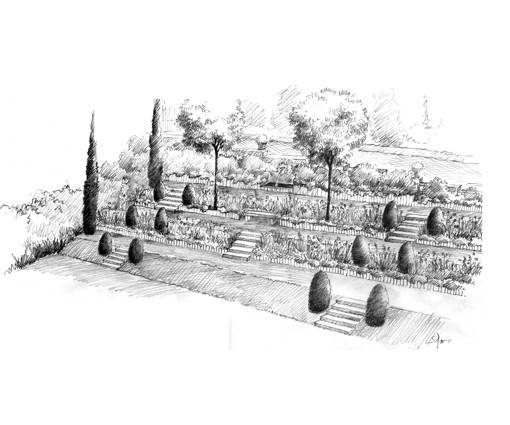 Extrait Carnet de détails - Projet paysager