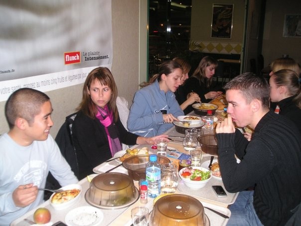 Le vendredi soir à la cafétaria