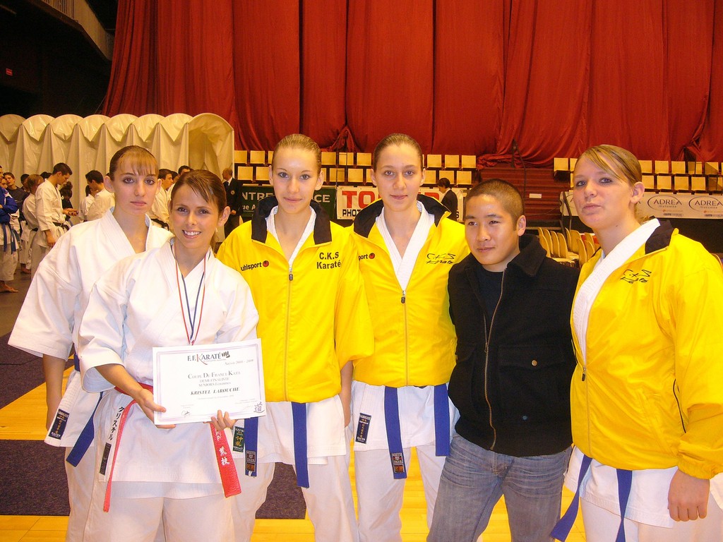 Les filles du CKS,Krystel et Nathy