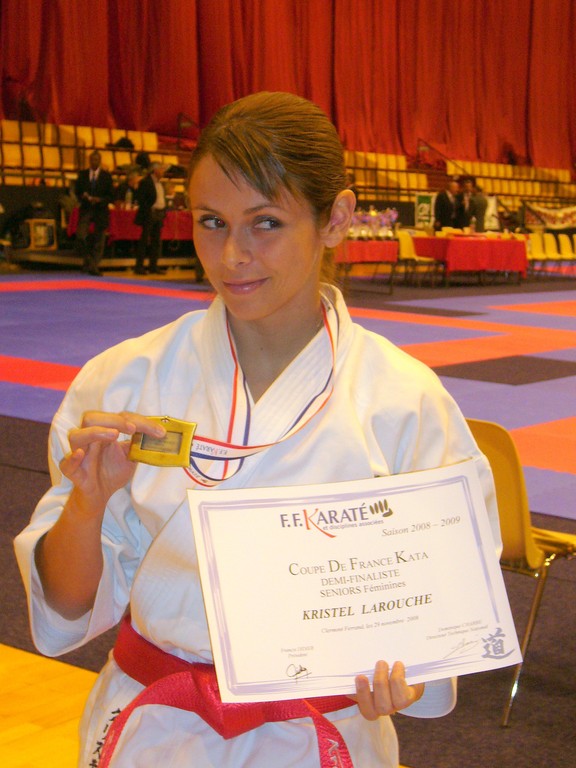 Krystel 3ème de la Coupe de France en Sénior