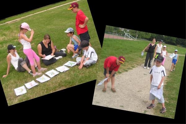 Parcours de la deuxième équipe.Ho mais dis-donc, un K... un A... un R... un A... un T... un E... quel mot celà peut-il former?!