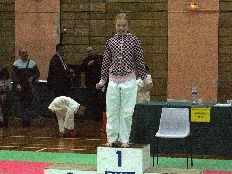 Camille club de Mary sur marne 1ère en pupille