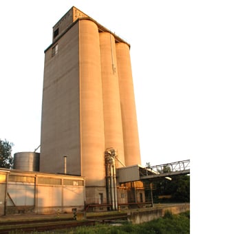 Konversion eines Silos