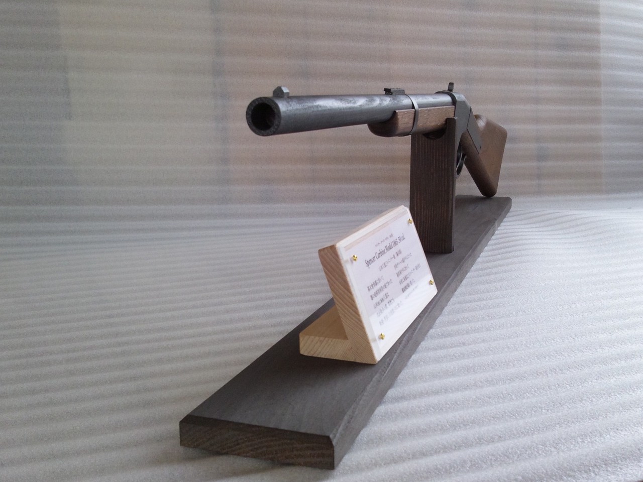 ゴム鉄砲 スペンサー銃 Spencer-rifieスペンサー銃 - ゴム銃（輪ゴム鉄砲）専用ページ