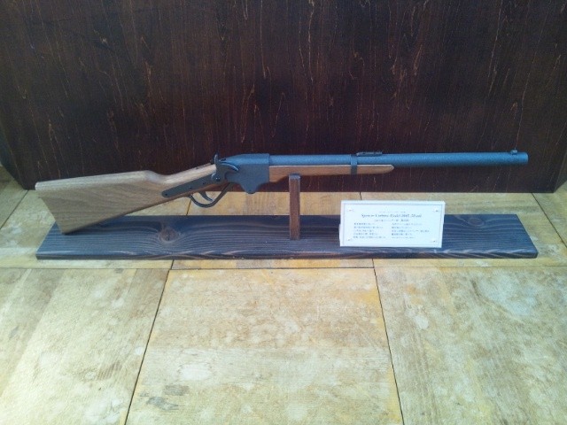 ゴム鉄砲 スペンサー銃 Spencer-rifieスペンサー銃 - ゴム銃（輪ゴム鉄砲）専用ページ