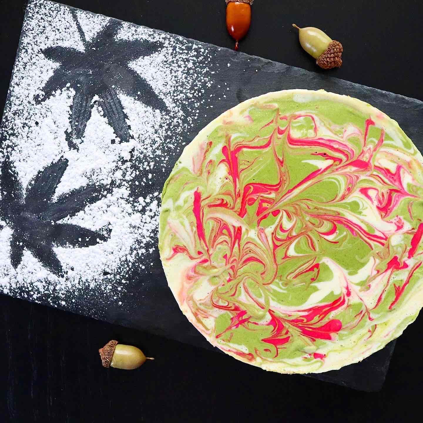 新年のケーキ 本年もよろしくお願いいたします