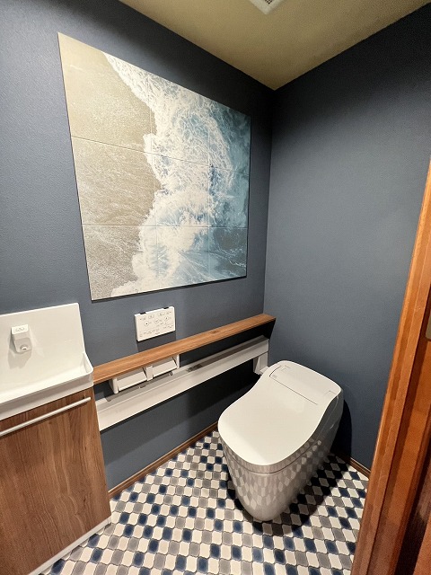 ホテルライクなトイレへリフォーム