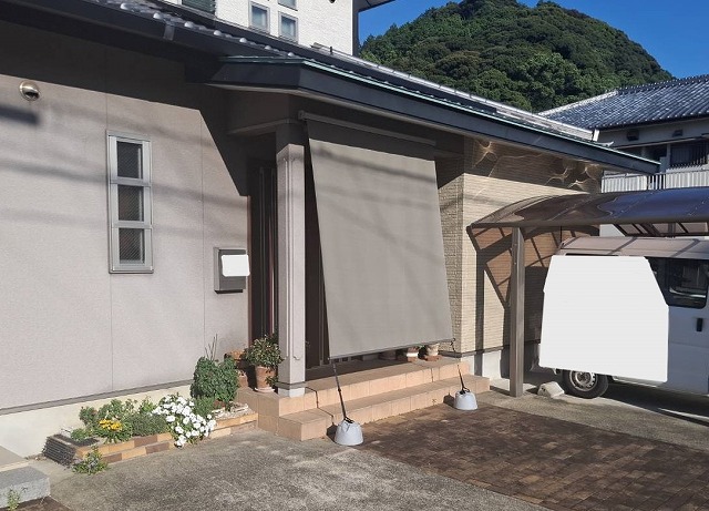 酷暑対策～外付けシェード～