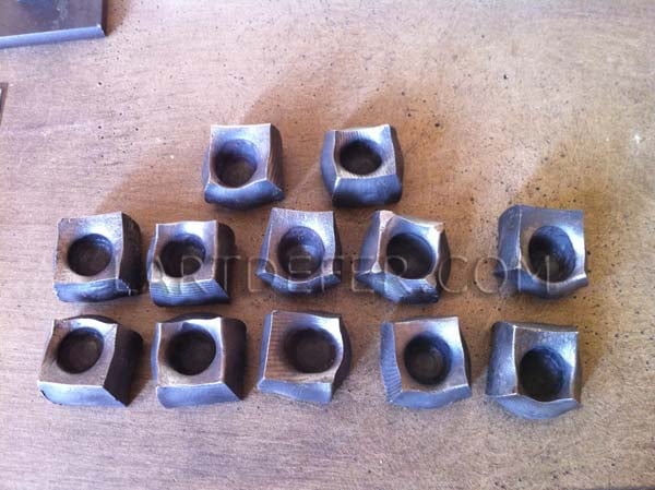 Bougeoirs cube pour bougie chauffe plat