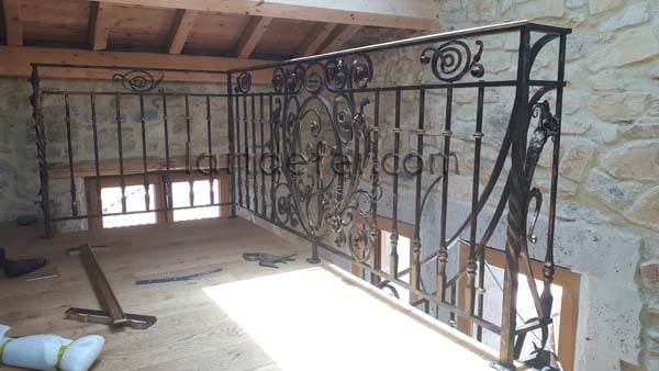 Rampe de style Baroque