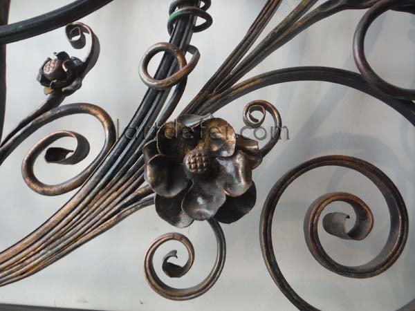 Détail rampe de style Baroque