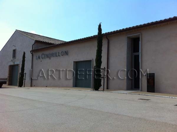 Signalétique domaine viticole