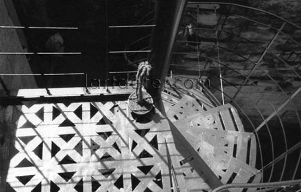 Escalier en colimaçon d'extérieur