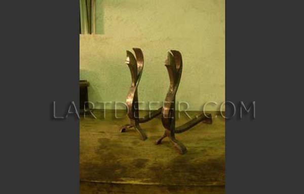 Chenets de cheminée