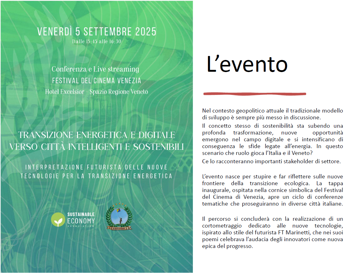 Transizione Energetica e Digitale verso Città Intelligenti e Sostenibili