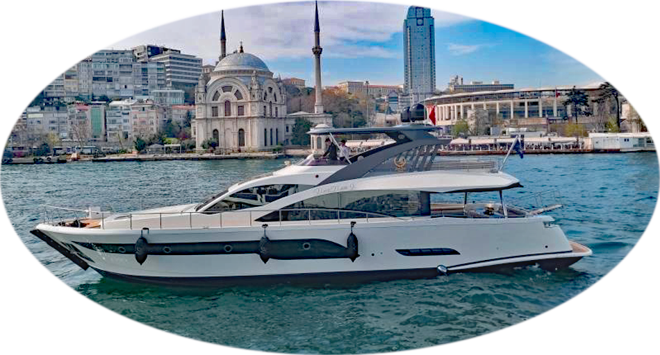 •Yachtkreuzfahrt VIP - Private Yachtkreuzfahrt Istanbul - 2 h •Dauer: 120 Minuten • Preis: ab 600,00 €/ Gruppe bis 12 Pers.