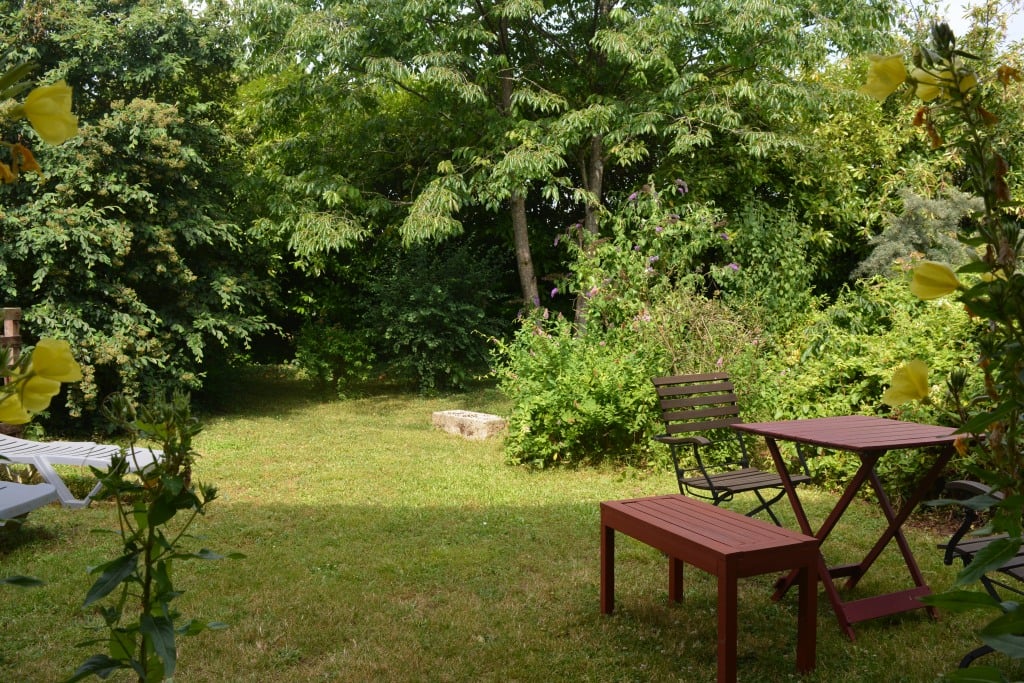 Ouvert sur le jardin