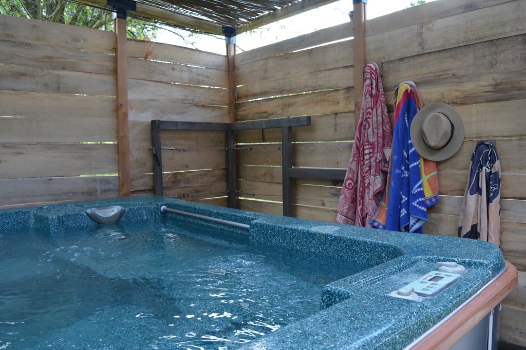 Jacuzzi chauffé à 37°