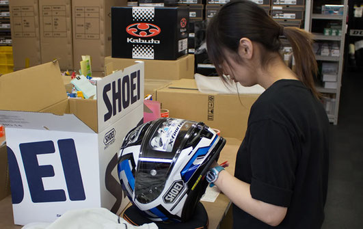 【アルバイト】広島店の仲間募集！バイク用品の検品・事務のアルバイト