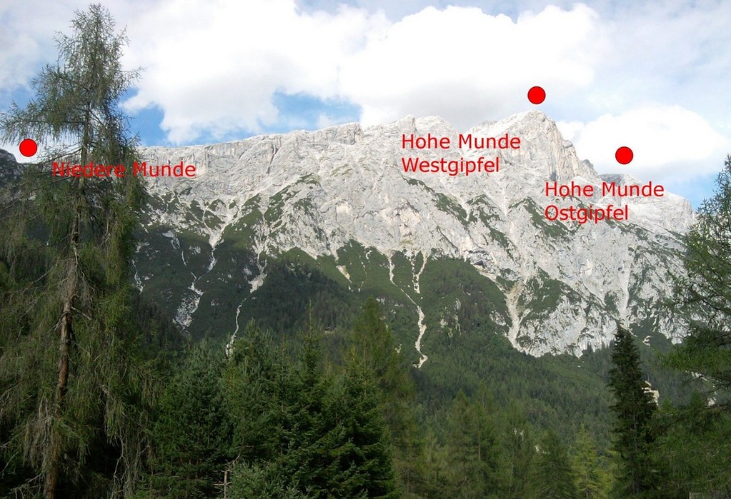 aufstieg von strassberg - abstieg über die rauthütte