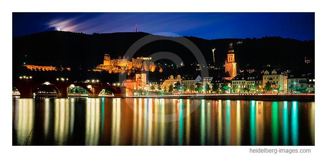 Archiv-Nr. hc2006164 | Heidelberg im Mondlicht  