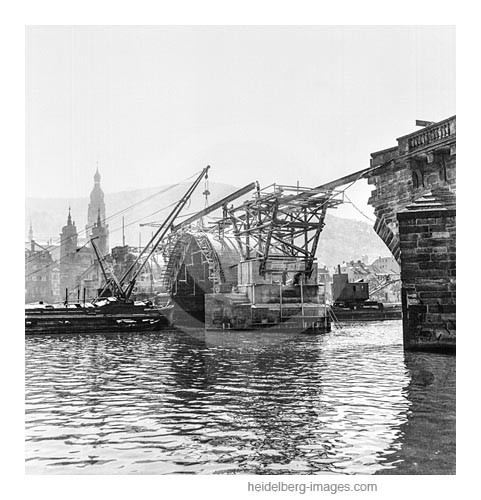 Archiv-Nr. h4515-5 / Wiederaufbau der Alten Brücke