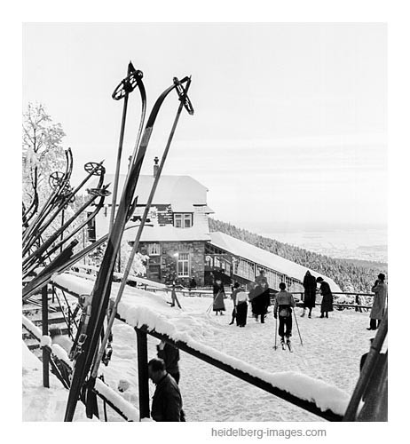 Archiv-Nr. h15/8 / Idyll für Skifahrer am Königstuhl