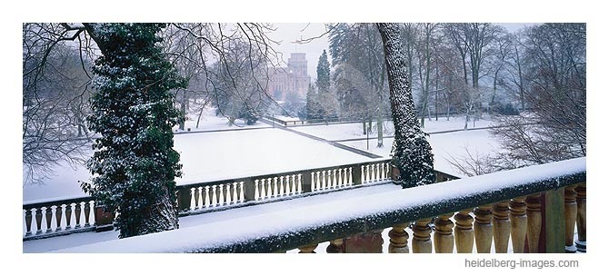 Archiv-Nr. hc96105 | schneebedeckter Schlossgarten