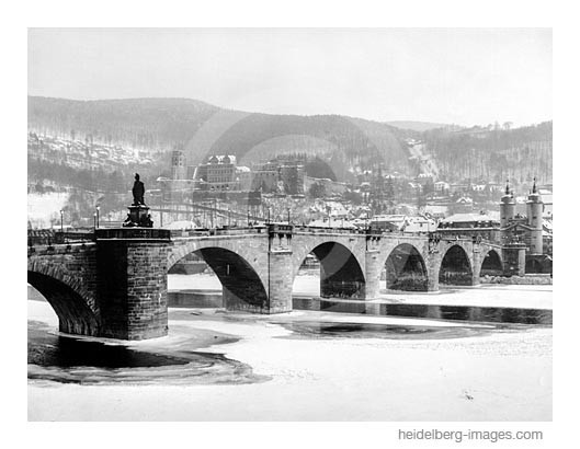 Archiv-Nr. h94-54 / Alte Brücke im Winter