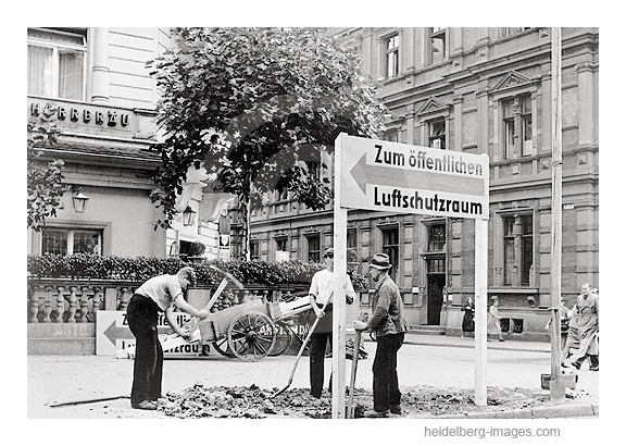 Archiv-Nr. hr121 / Bereits im September 1939 wurden in der Weststadt Luftschutzräume ausgewiesen 