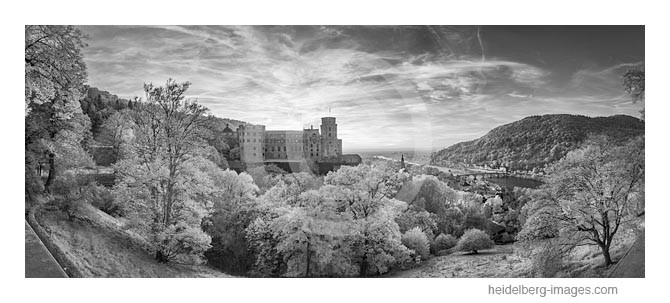 Archiv-Nr. hc2014176 | Heidelberg, Traumhafter Blick auf das Schloss, die Altstadt u. die Rheinebene