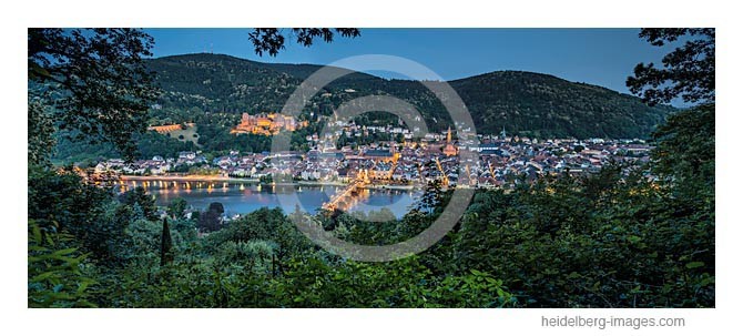 Archiv-Nr. hc2013134 | Heidelberg in der Abenddämmerung 