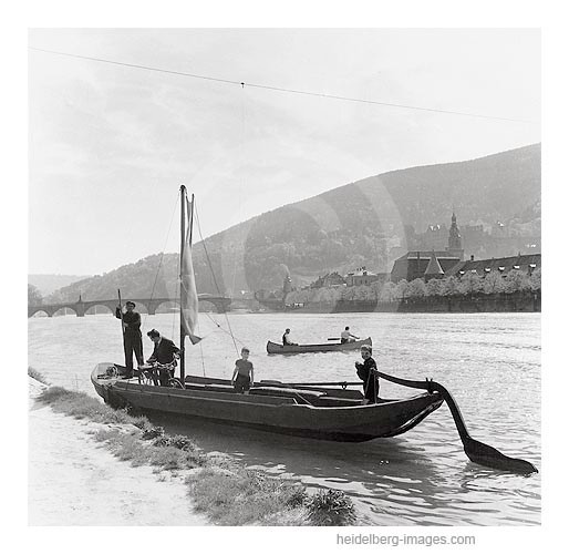 Archiv-Nr. 2_7H / Rohrmannsche Fähre am Neuenheimer Neckarufer