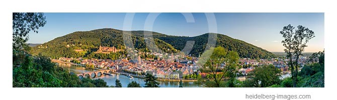Archiv-Nr. hc2007171 | Panoramablick auf Heidelberg im Spätsommer