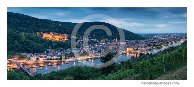 Archiv-Nr. hc2014151 | Heidelberg, Kulisse mit Weinbergen
