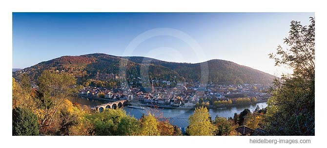 Archiv-Nr. hc2003216 | Blick auf das herbstliche Heidelberg 