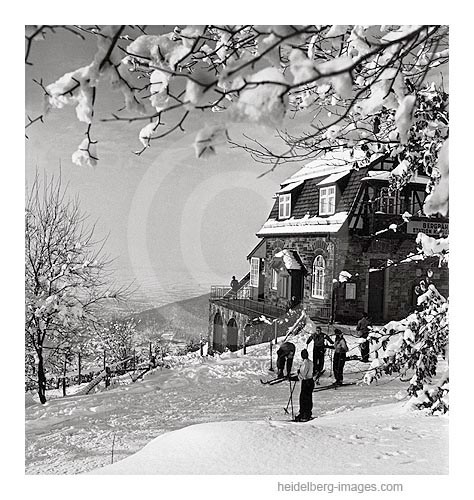 Archiv-Nr. h13/2 Winteridyll auf der Bergstation