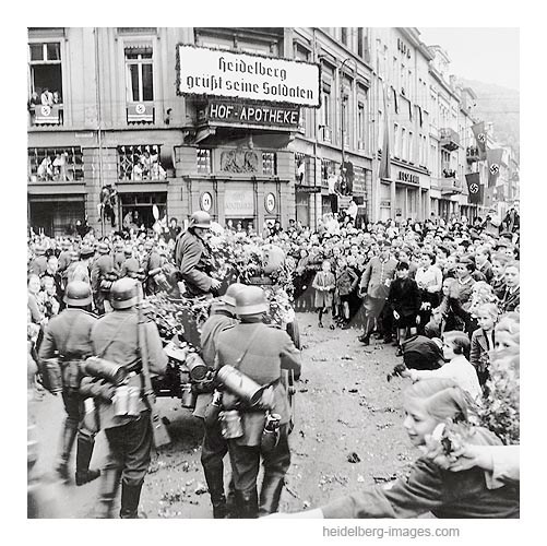 Archiv-Nr.  hr145 / Soldatenheimkehr