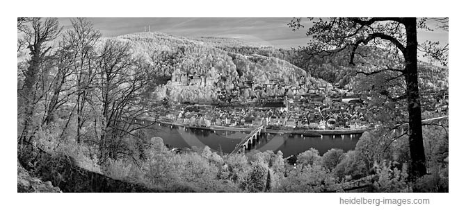 Archiv-Nr. h2011107 | Heidelberg Stadtansicht und Königstuhl