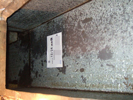 ▲ダクト清掃後