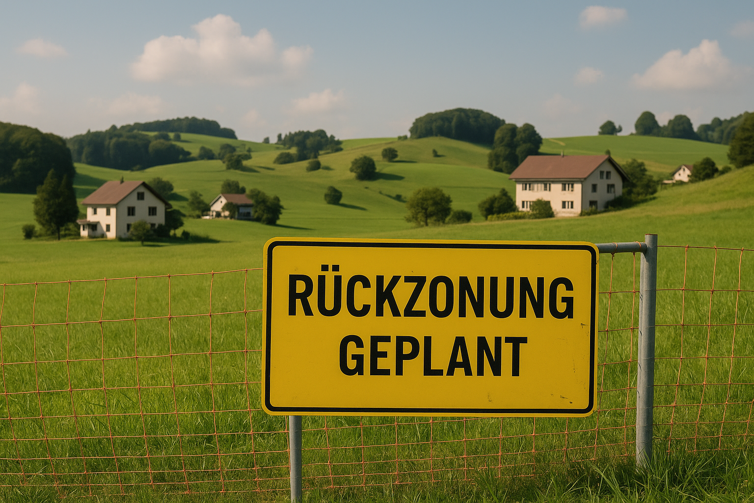 Rückzonung in Rickenbach LU: Bundesgericht bestätigt Teilrevision der Ortsplanung